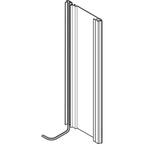 SERVO-DRIVE Trägerprofil vertikal, Länge=800 mm, LKH=810-819 mm, mit Kabel, Aluminium, zum Ablängen, Z10T800AA