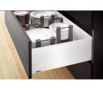 blum LEGRABOX pure Zarge C=176,8mm, NL=550 mm, seidenweiß matt