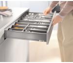 blum LEGRABOX pure Zarge M=90,3mm, NL=450 mm, oriongrau matt