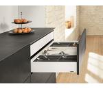 blum LEGRABOX pure Zarge M=90,3mm, NL=500 mm, seidenweiß matt