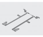 LEGRABOX Seitenstabilisierung, NL= 450-650 mm, KB=1400 mm, Vollauszug, zum Ablängen