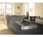 blum LEGRABOX pure Zarge M=90,3mm, NL=550 mm, Inox
