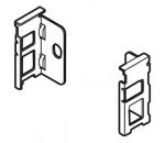 LEGRABOX Holzrückwandhalter, Höhe N=78 mm, vernickelt