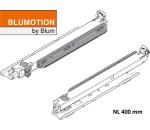 MOVENTO mit BLUMOTION, Vollauszug für Holzschubkasten Bodenmontage, Vollauszug, 40 kg, NL=400 mm, ohne Kupplungen, li/re