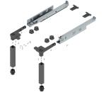 SPACE STEP Set, Kunststoff / Stahl, NL=410 mm